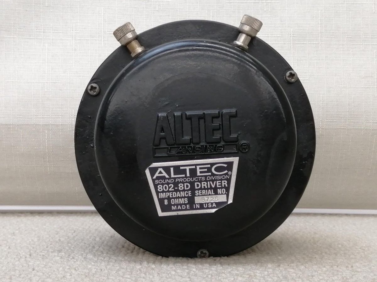 ALTEC 802-8D Driver Units Pair Used JP | eBay