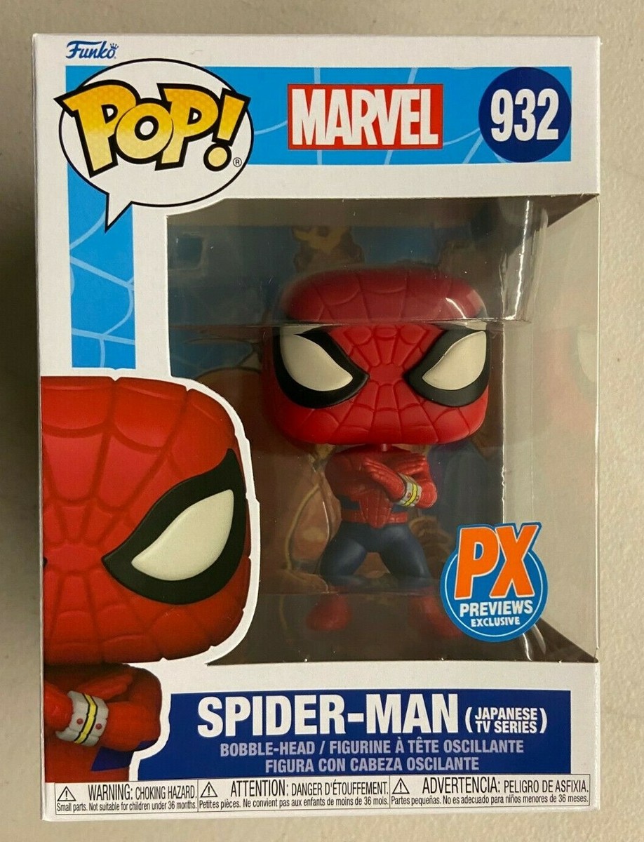 Funko Pop Marvel Spider-Man Japanese TV Series #932 PX Previews