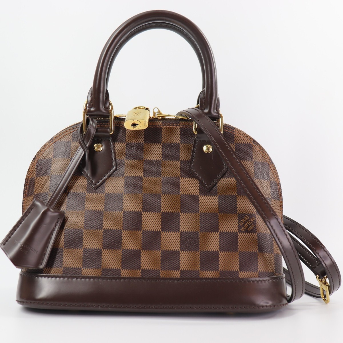 LOUIS VUITTON Alma BB Damier Ebene crossbody | eBay