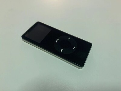 Official Apple iPod Nano 1st Gen Generation 4GB Black Model A1137