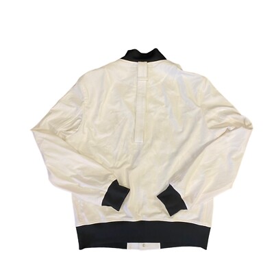 Y-3 Yohji Yamamoto Adidas Classic Bomber Jacket White Adult Size