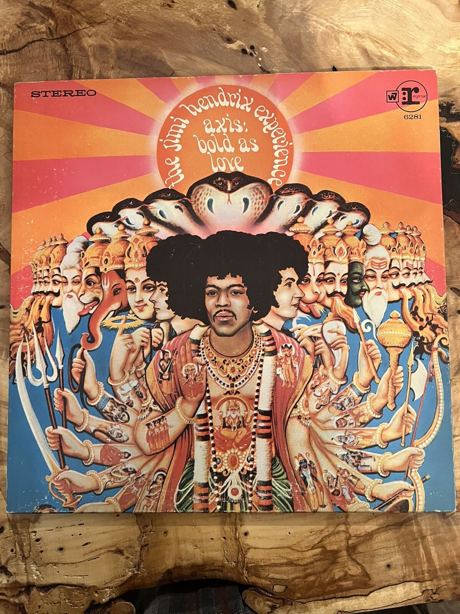 Jimi Hendrix Experience Axis: Bold As Love LP Album 1969 Reprise