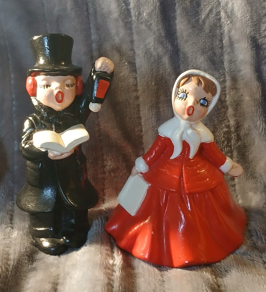 Vintage Christmas Carolers Figurines Ceramic Holland Mold 1976 | eBay