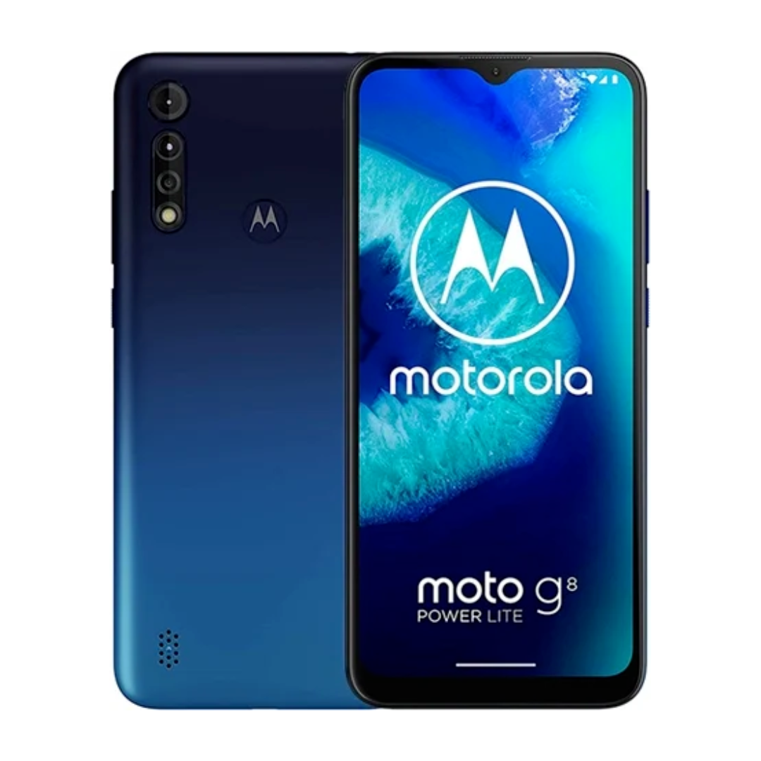 Motorola Moto G8 Power Lite - 64GB - Arctic Blue (Unlocked