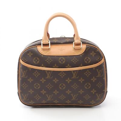 LOUIS VUITTON Trouville Handbag M42228 Monogram canvas leather