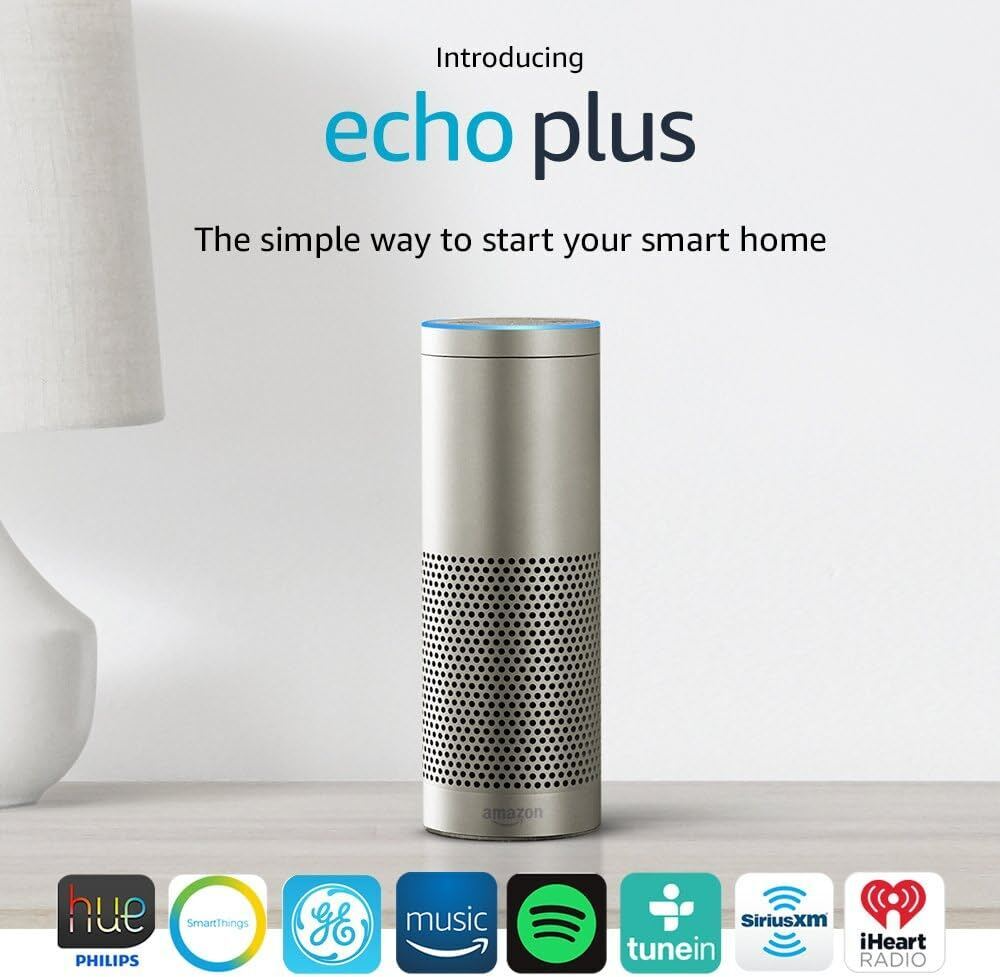 Amazon Echo Plus 1st Gen Music Speaker with Alexa Smart Home Hub
