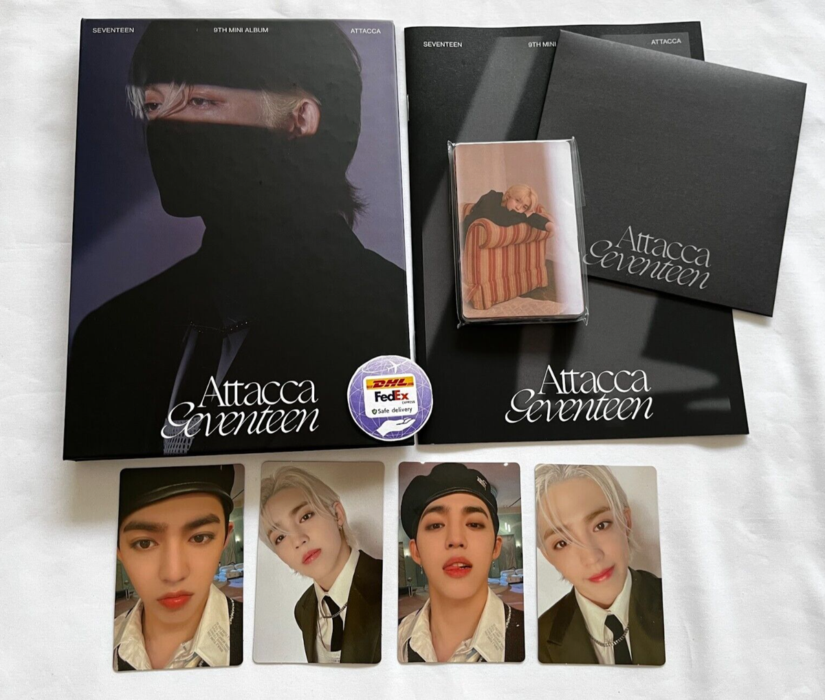 SEVENTEEN S.COUPS Attacca Carat ver. CD Binder Lyric Book