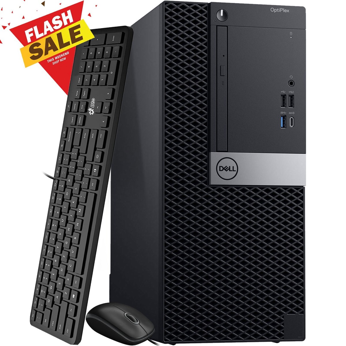 Dell OptiPlex 5060 MT Desktop Computer Intel i5-8500 16GB 1TB SSD