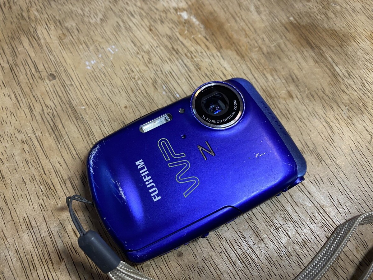 Fujifilm FinePix Z33WP Digital Camera Blue Purple Waterproof