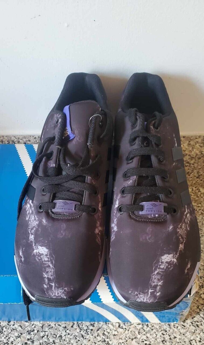 Adidas Originals ZX Flux B34920 Black/Purple Women's Athletic