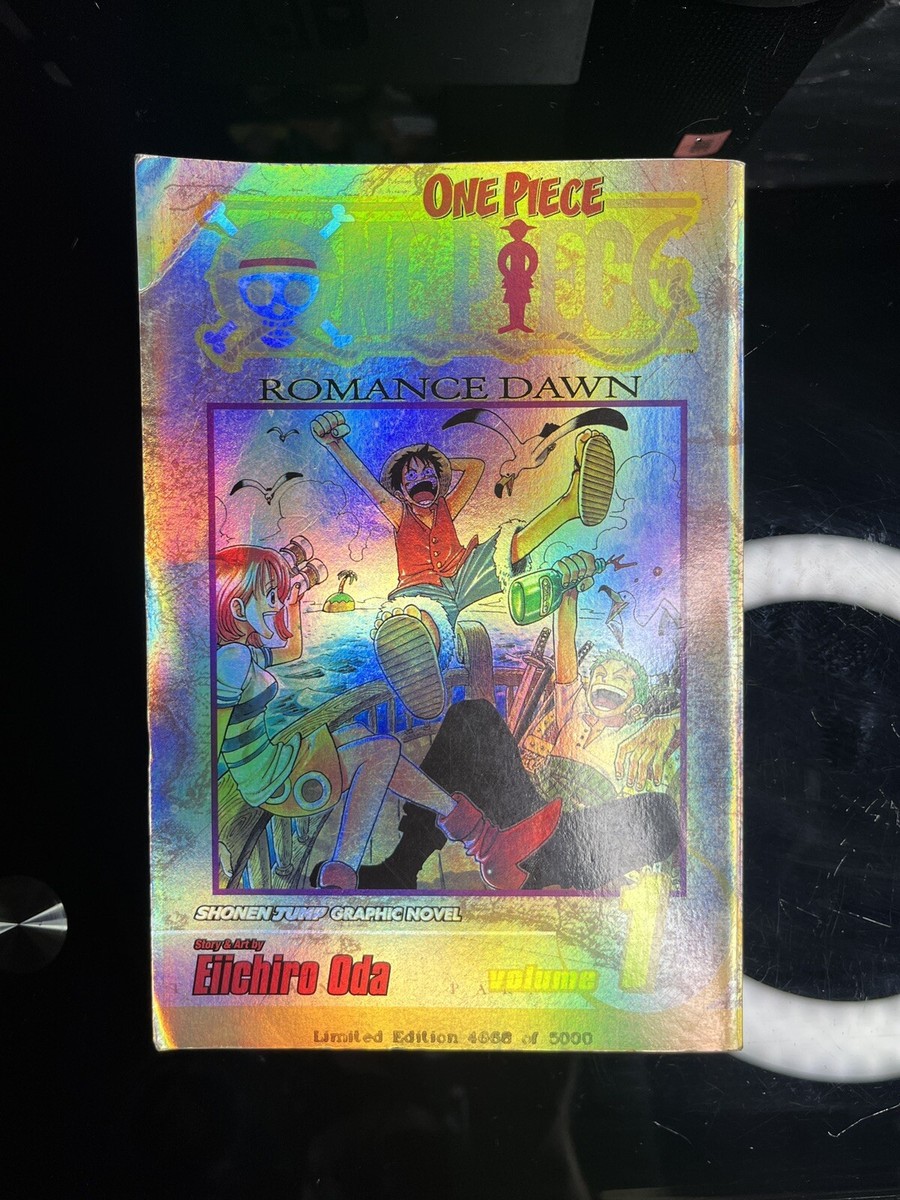 One Piece CBCS Volume 1 Gold Foil Limited Edition 4668/5000 Manga