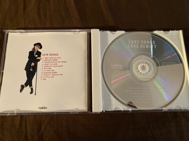JENNIFER LOVE HEWITT LOVE SONGS MARCH 1992 MELDAC JAPAN ONLY SUPER