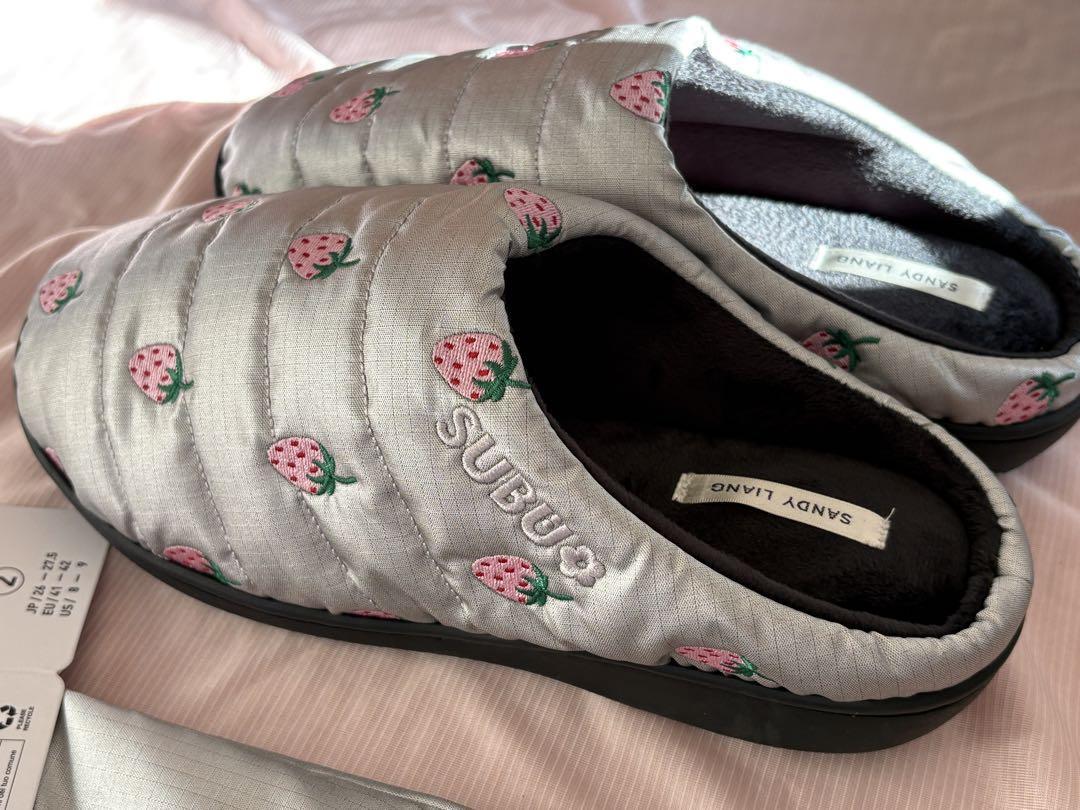 SANDY LIANG X SUBU SLIPPERS IN CHROME Kawaii Shoes Japan Size8-9