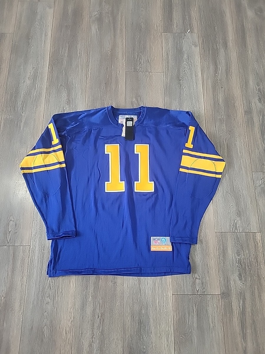 NEW AUTHENTIC VINTAGE NORM VAN BROCKLIN EBBETS XL LA RAMS JERSEY