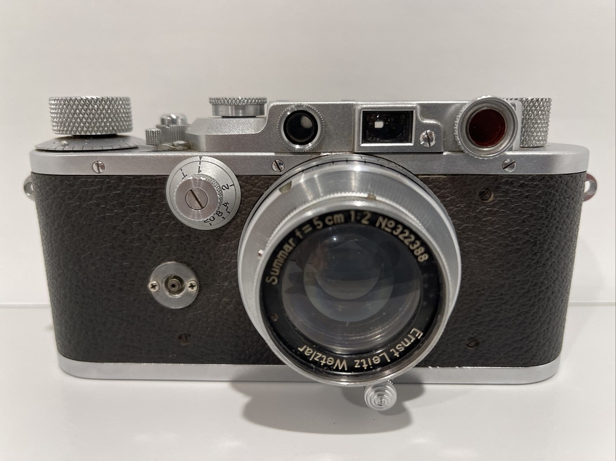 Vintage Leica D.R.P. Ernst Leitz Wetzlar Camera f=5cm 1:2,No224366
