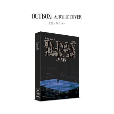 SUGA Agust D TOUR D-DAY in JAPAN 2 Blu-ray Photobook PROV-4039 w