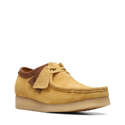 Clarks Originals Wallabee Men's Yellow Combination Suede 26170536