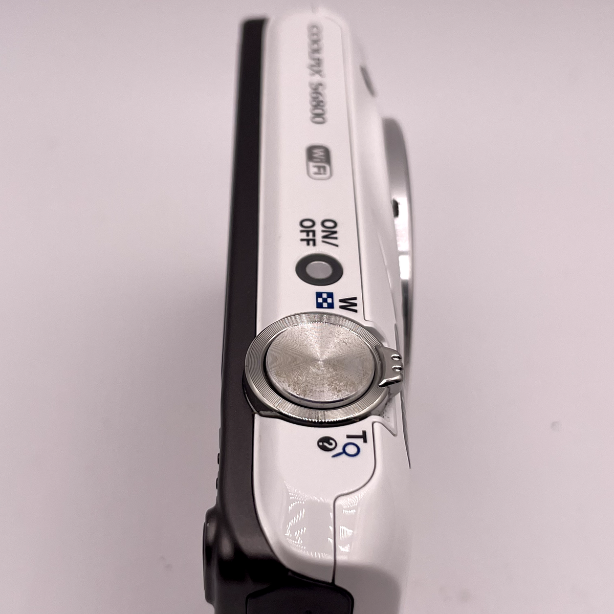 Nikon COOLPIX S6800 16.0MP Digital Camera – White – Tested Working