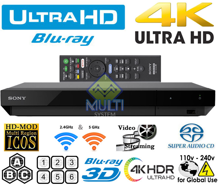 Buy Sony UBP-X700 4K Ultra HD Blu-ray Player - Black online | eBay