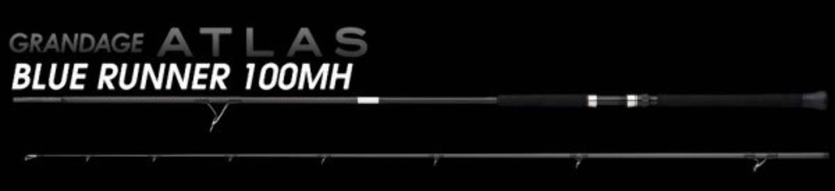 Apia Shore Jigging Rod Grandage Atlas Blue Runner 100MH (Spinning