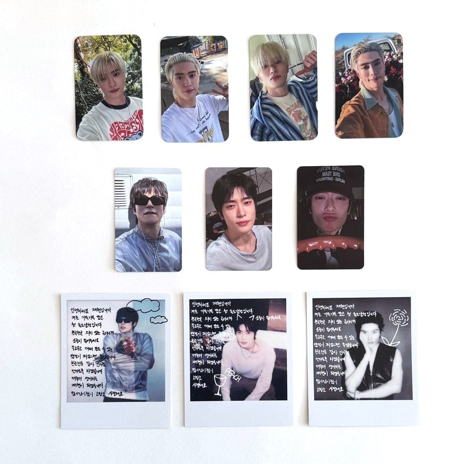 NCT Jaehyun J The 1st Album Official Photocard Soundwave Luckydraw