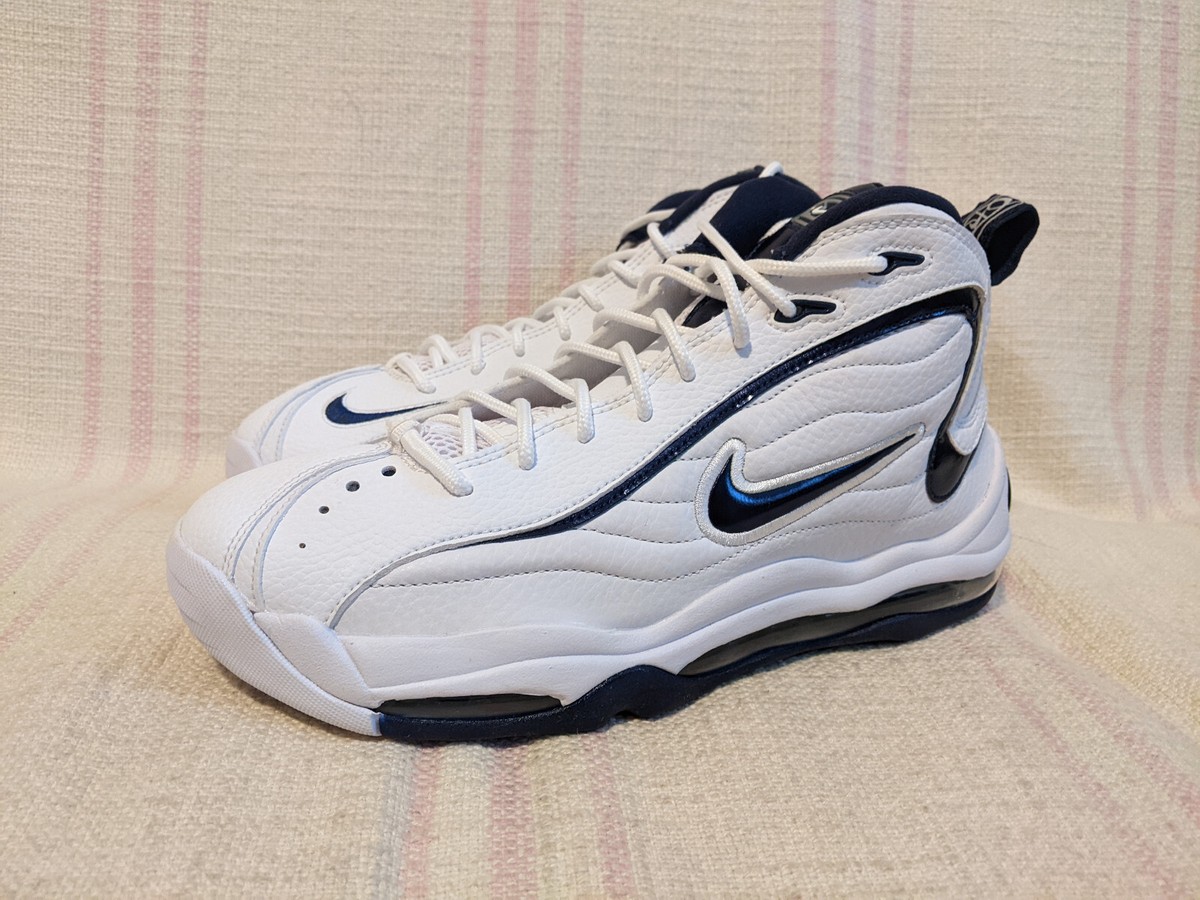 Nike Air Total Max Uptempo White Midnight Navy Blue CZ2198 100 Men