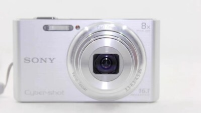 SONY Cyber-shot DSC-W730 16.1MP CCD Vintage Digital Camera - 100