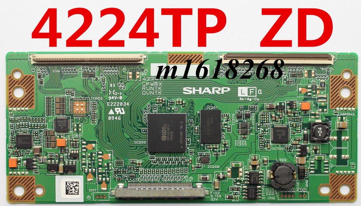 SHARP T-Con Board 4224TP CPWBX RUNTK DUNTK 4224TP ZD SONY SHARP