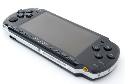 Sony PSP 3000 Launch Edition Black Handheld System Console +