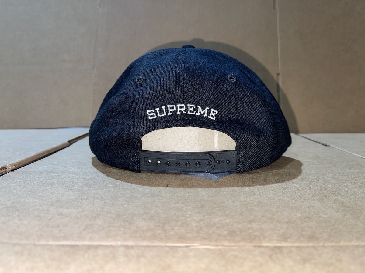 Supreme Pledge Allegiance 6-Panel Cap Black Pink Navy F/W 17 | eBay