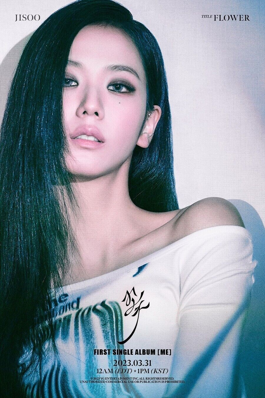 BLACKPINK JISOO ME FIRST SINGLE KIT ALBUM/Kit+25Foto Karte+Lyrics+