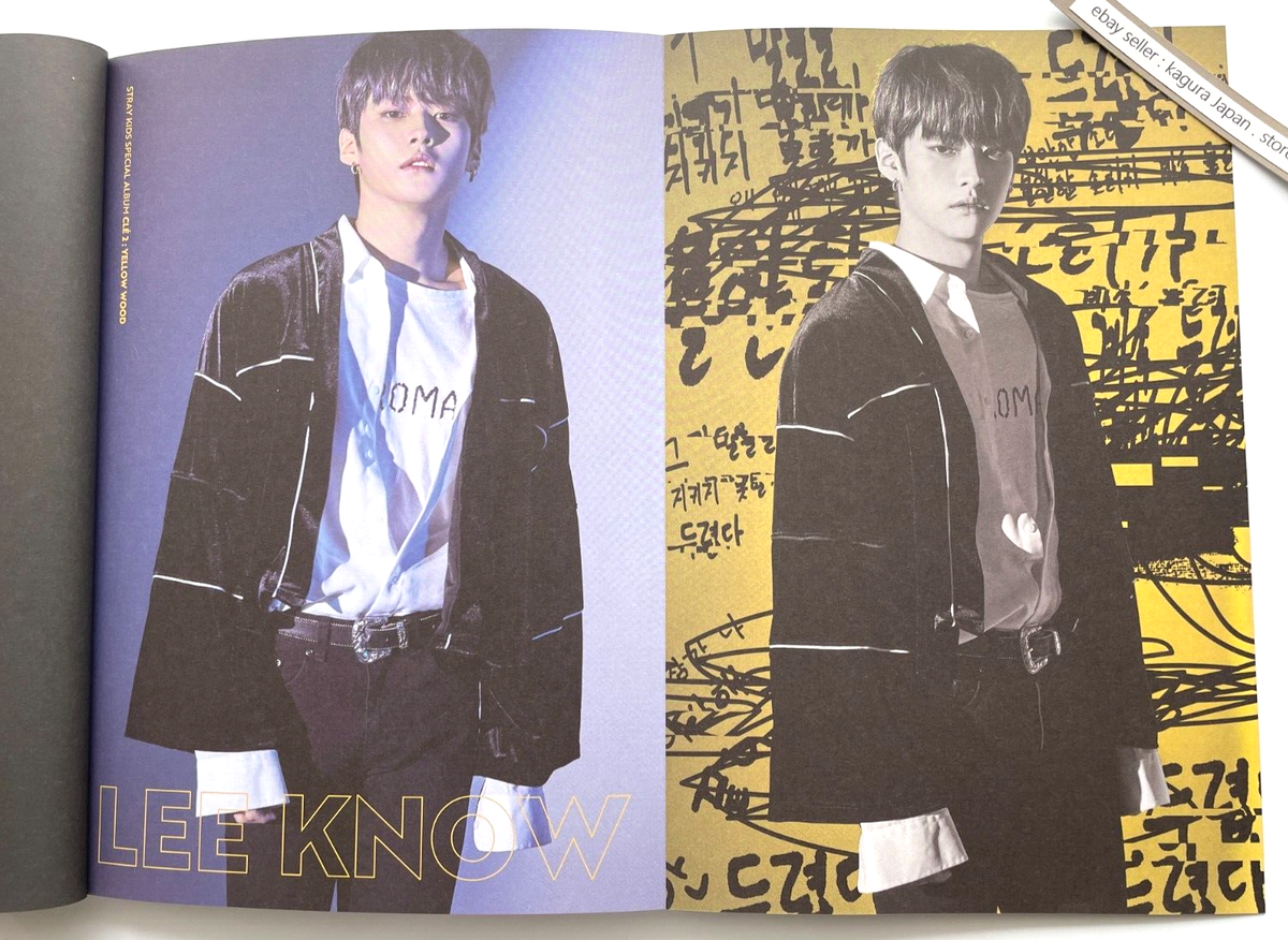 Stray Kids [Lee Know] Cle 2 : Yellow Wood Limited ver. Album 2019