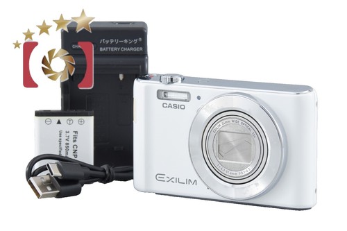Casio EXILIM EX-ZS35 compact digital camera white English language