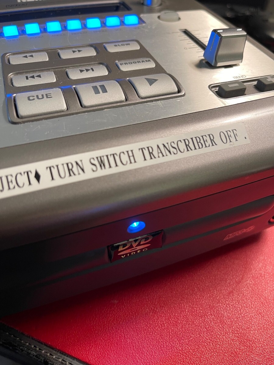 Pro Numark Digital Video Player Transcriber RATCVJ01-VJ backing or