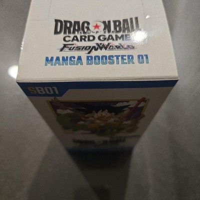 Dragon Ball Super Card Game Fusion World MANGA Booster 01 pack Box