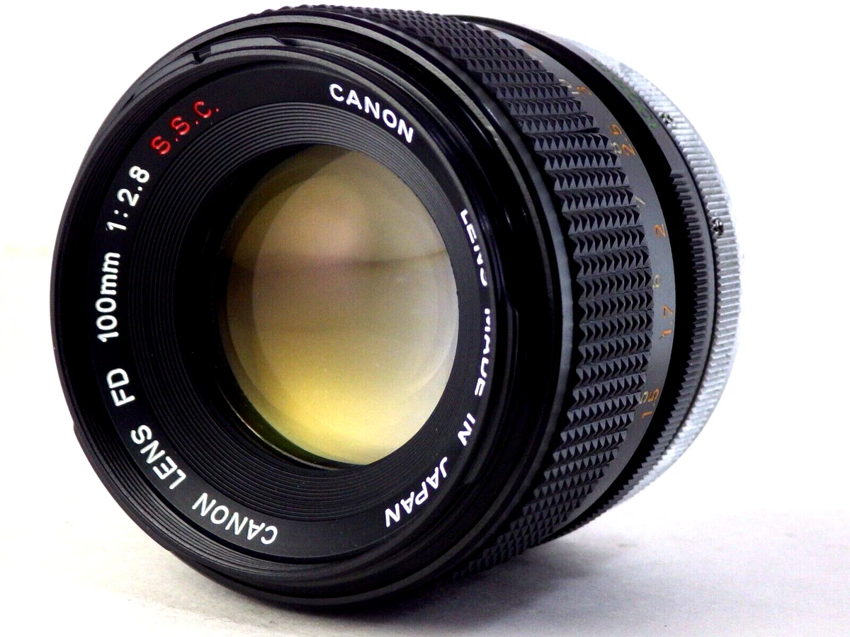 Canon FD f/2.8 Camera Lenses 100mm Focal for sale | eBay