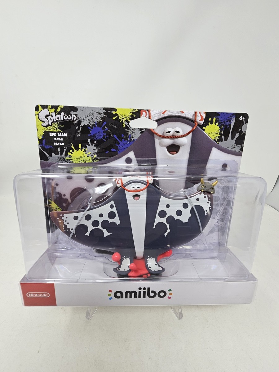Big Man Splatoon 3 Amiibo Mint Brand New Sealed | eBay