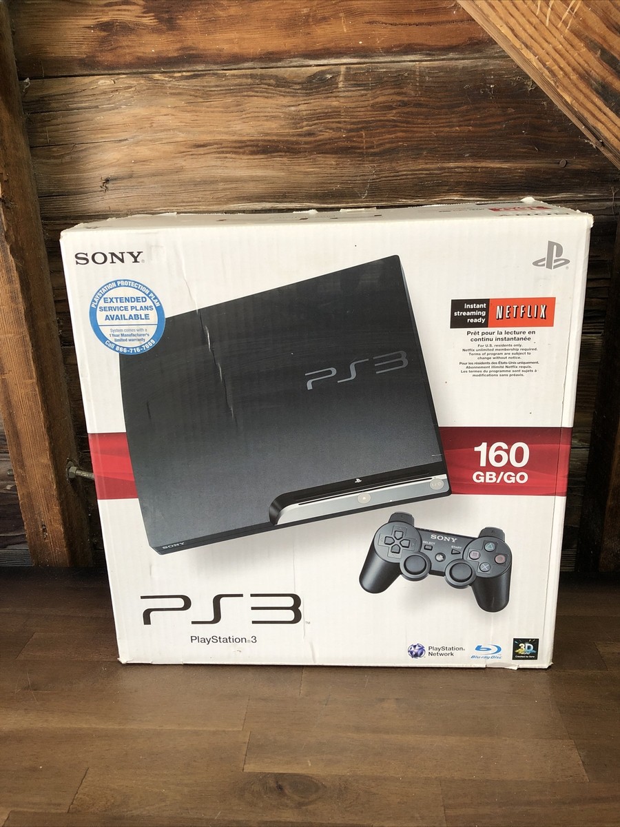 Sony PlayStation 3 PS3 Slim 160 GB System Box Only No Console | eBay