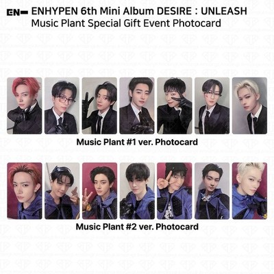 ENHYPEN 6th Mini Album Desire:Unleash Musicplant Special Gift