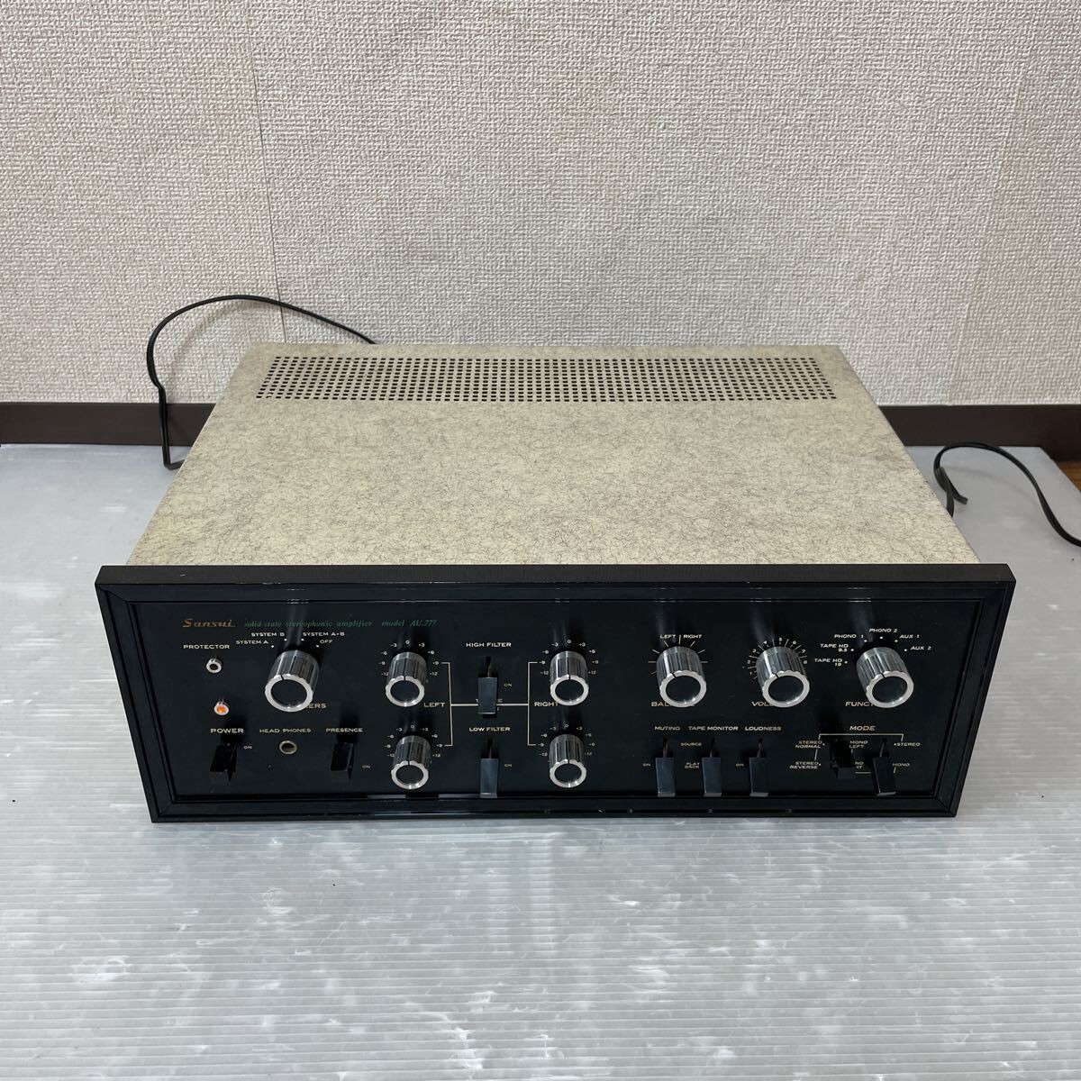 SANSUI AU-777 Stereo Integrated Amplifier | eBay