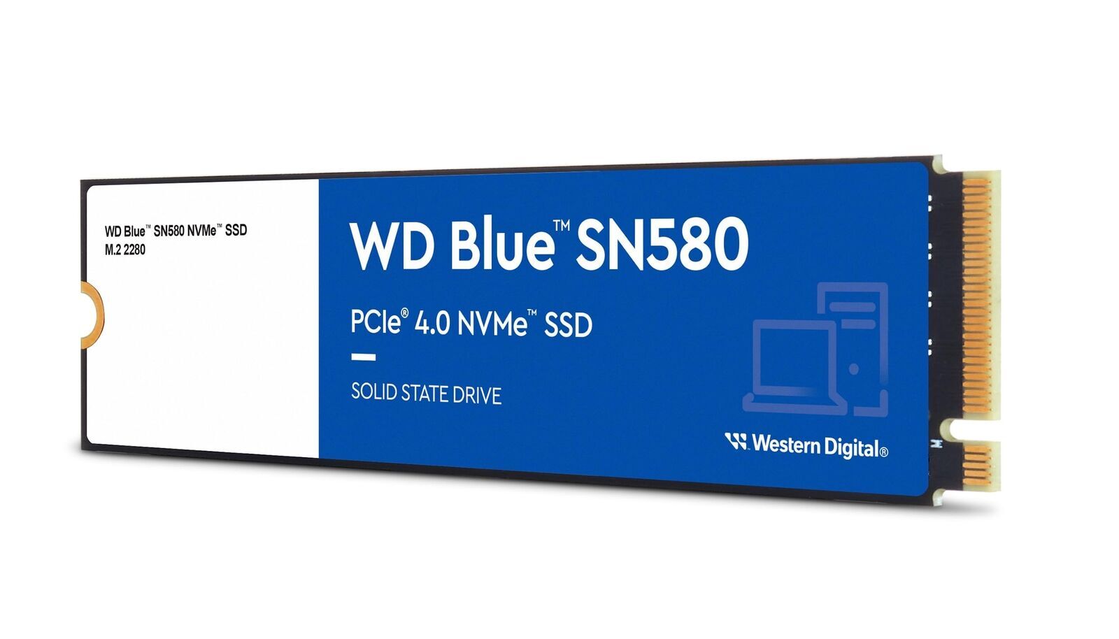 Western Digital WD Blue SN580 2TB M.2 NVMe Internal SSD