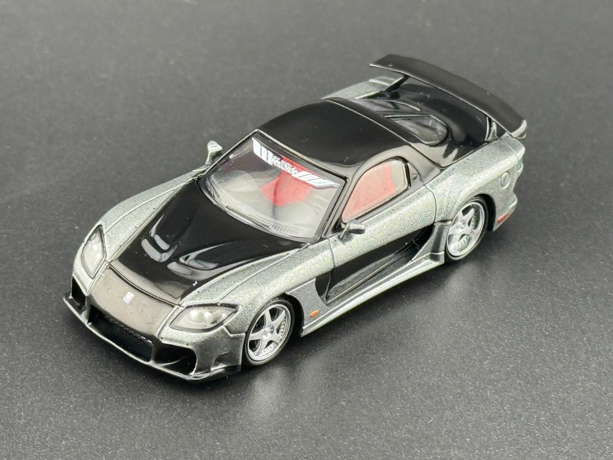 Mini GT Mazda RX-7 VeilSide – Fortune Grey #1057 1/64 | eBay