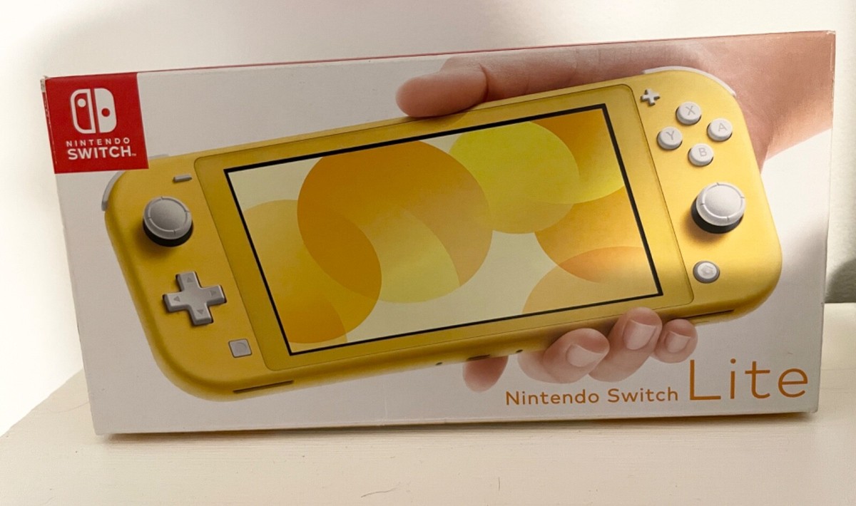 Nintendo Switch Lite Yellow (slightly used) | eBay
