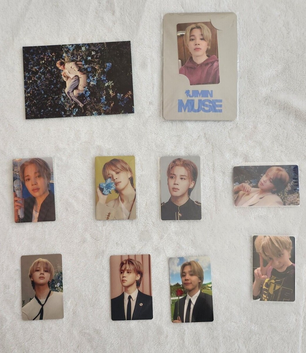 BTS Jimin MUSE JPFC UMS Lucky draw POB photocard Official pc Pre