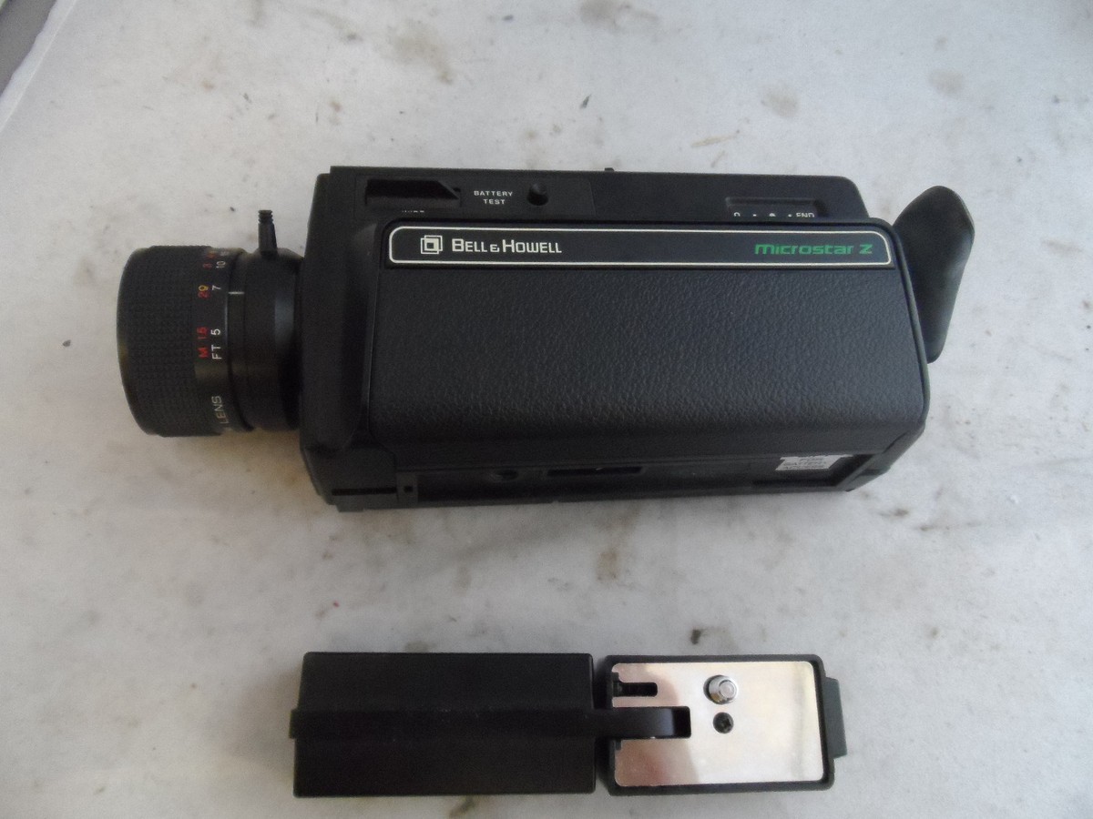 Bell & Howell Microstar Z XL Vintage Movie Camera | eBay