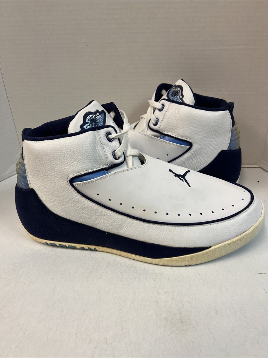 Jordan 2 Nu' Retro White Blue 2003 Size 16 Brand New 306152-144 | eBay