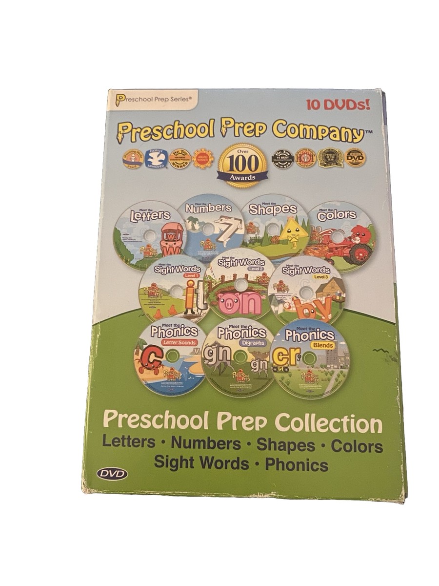 Preschool Prep Company Collection Series Letters Numbers Shapes