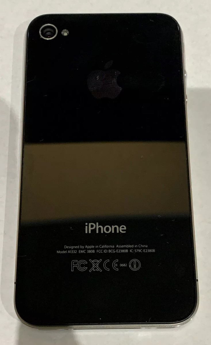 Apple iPhone 4 - 16GB - Black UNLOCKED EXCELLENT MC603B/A ++FREE