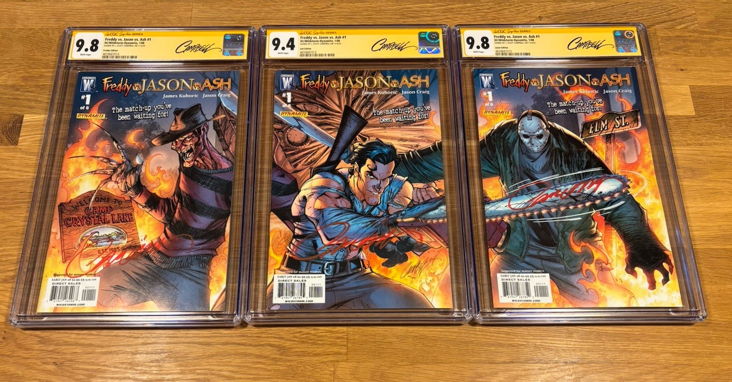 Freddy Vs. Jason Vs. Ash #4 Value - GoCollect