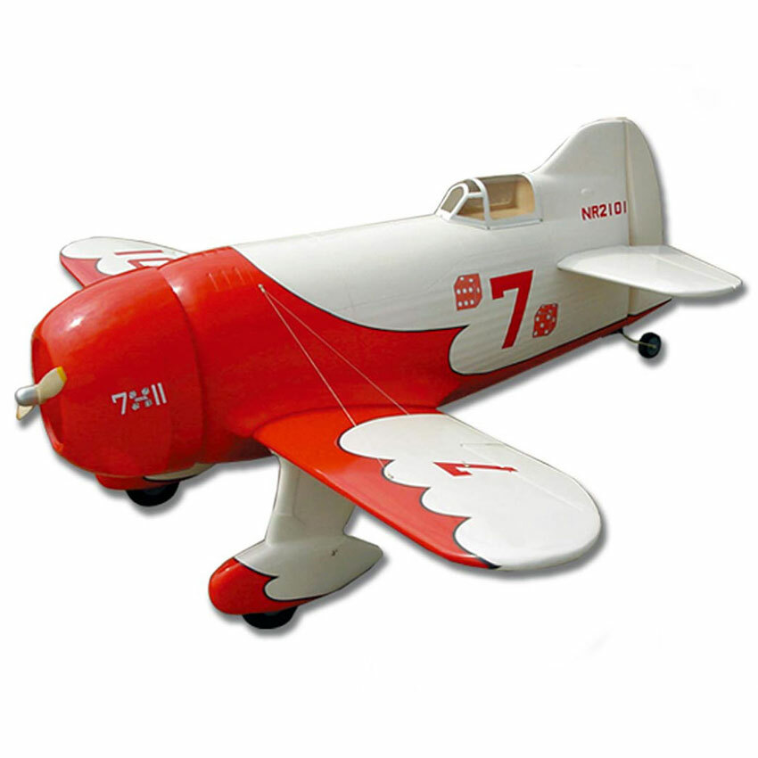 Gee Bee 1036mm Fiberglass Wood RC Model Airplane Sporter KIT